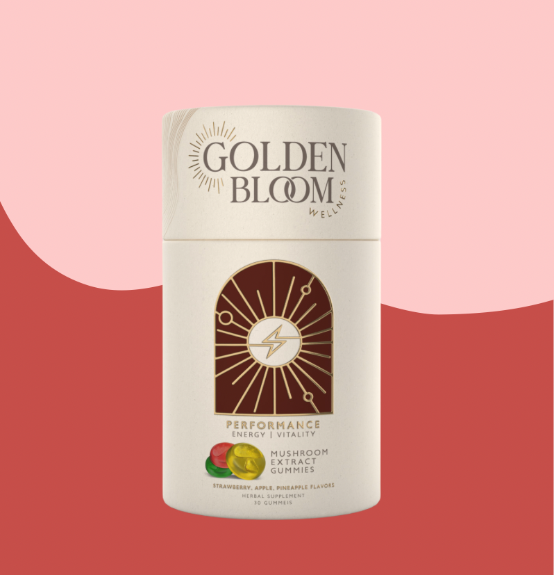 Golden Bloom Mushroom Gummies