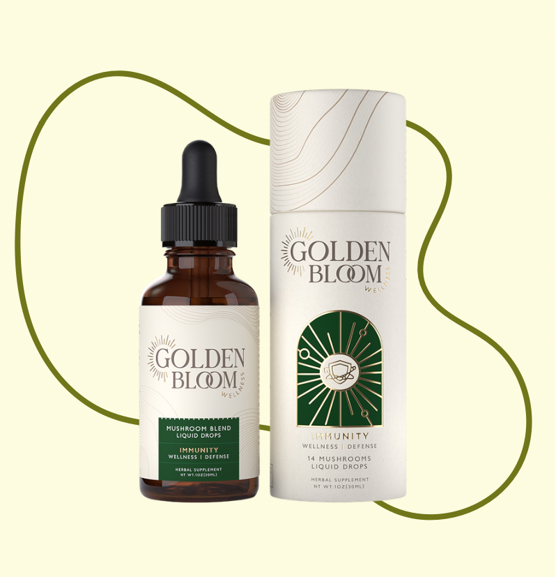 Golden Bloom Mushroom Tinctures